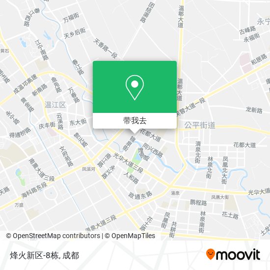 烽火新区-8栋地图