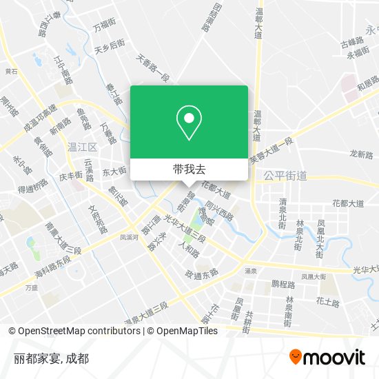 丽都家宴地图