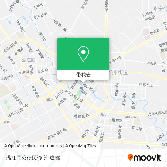 温江国公便民诊所地图