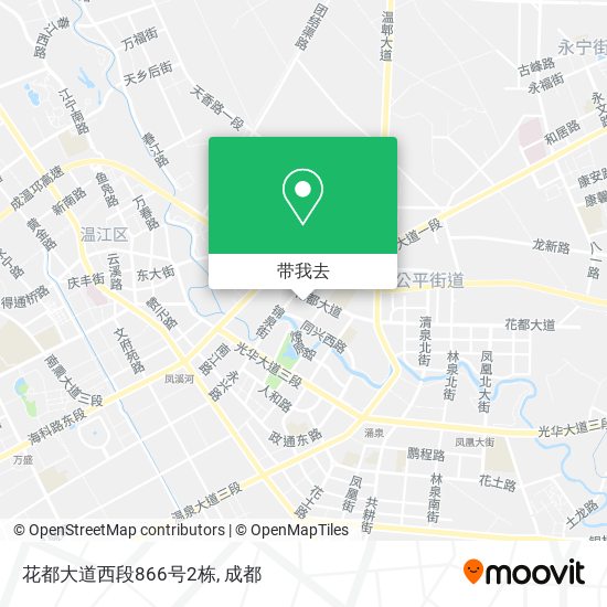 花都大道西段866号2栋地图