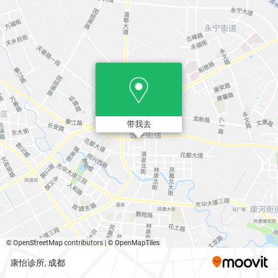 康怡诊所地图