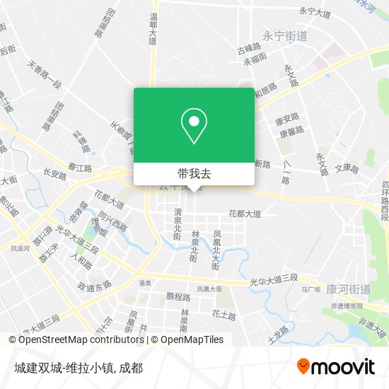 城建双城-维拉小镇地图