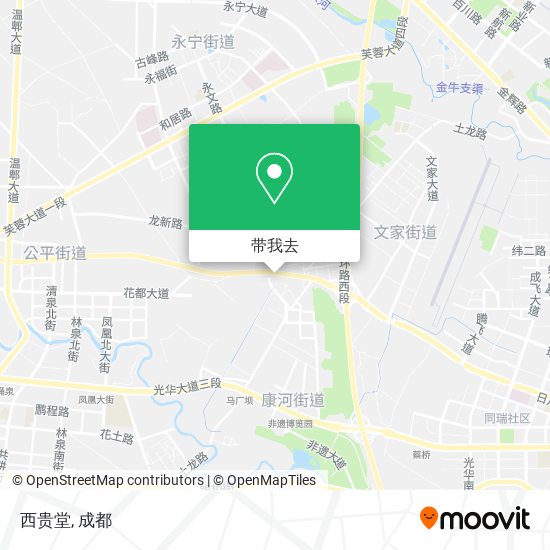 西贵堂地图