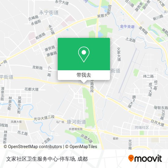 文家社区卫生服务中心-停车场地图