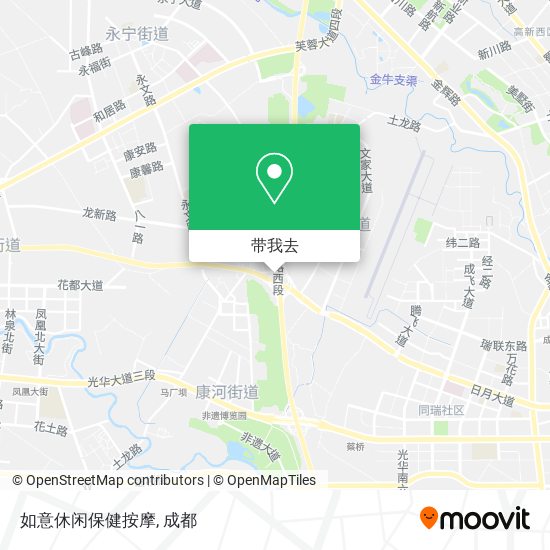 如意休闲保健按摩地图