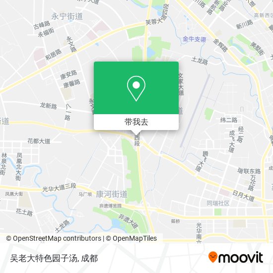 吴老大特色园子汤地图