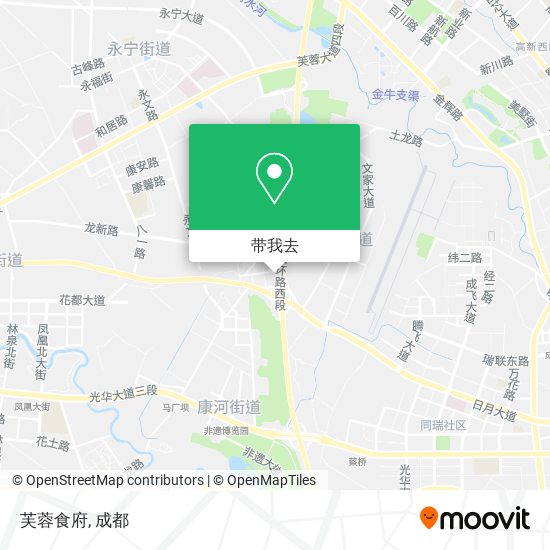 芙蓉食府地图