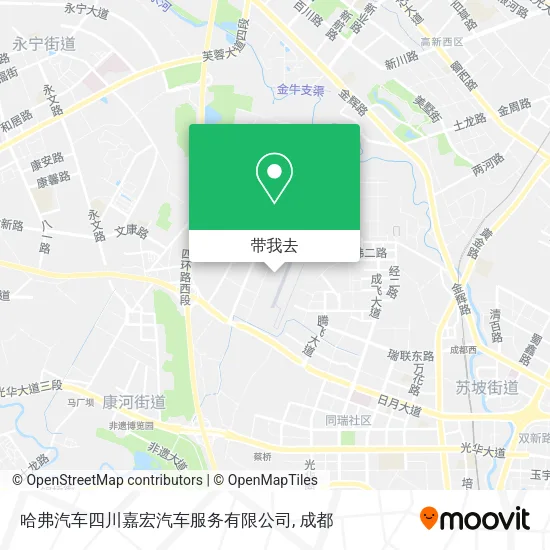 哈弗汽车四川嘉宏汽车服务有限公司地图