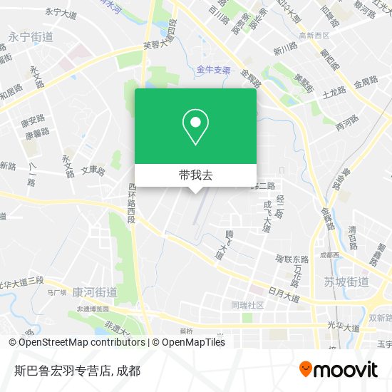 斯巴鲁宏羽专营店地图