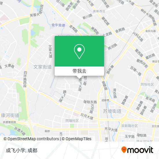 成飞小学地图