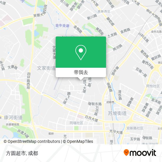 方圆超市地图