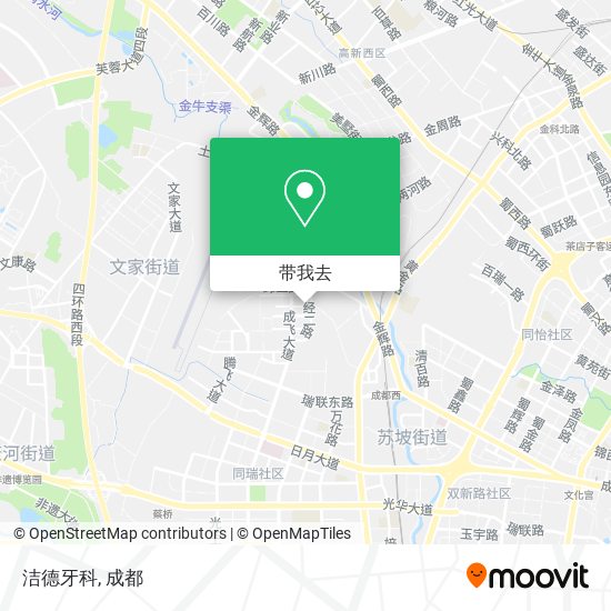 洁德牙科地图