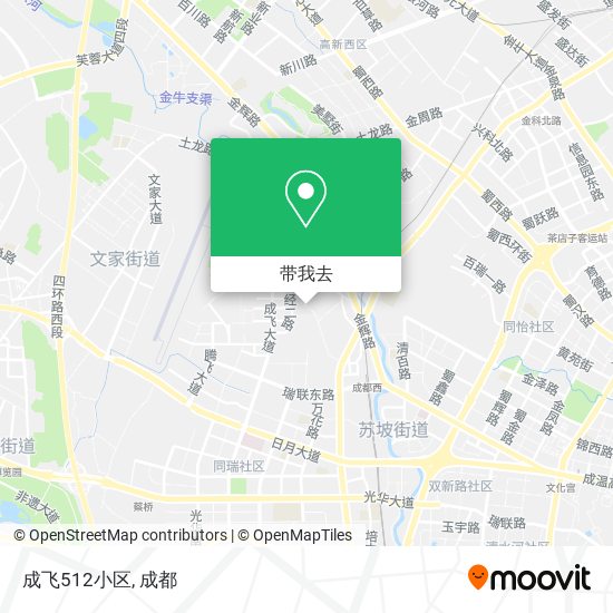 成飞512小区地图