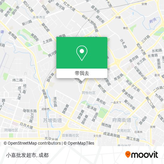 小嘉批发超市地图