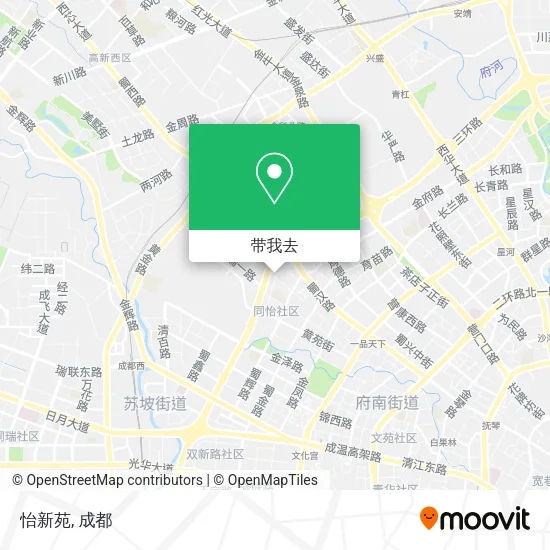 怡新苑地图