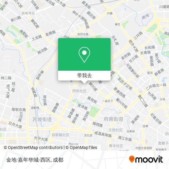 金地·嘉年华城-西区地图