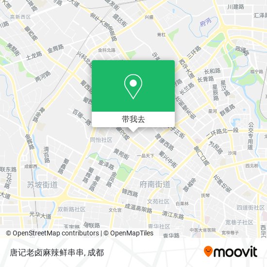 唐记老卤麻辣鲜串串地图
