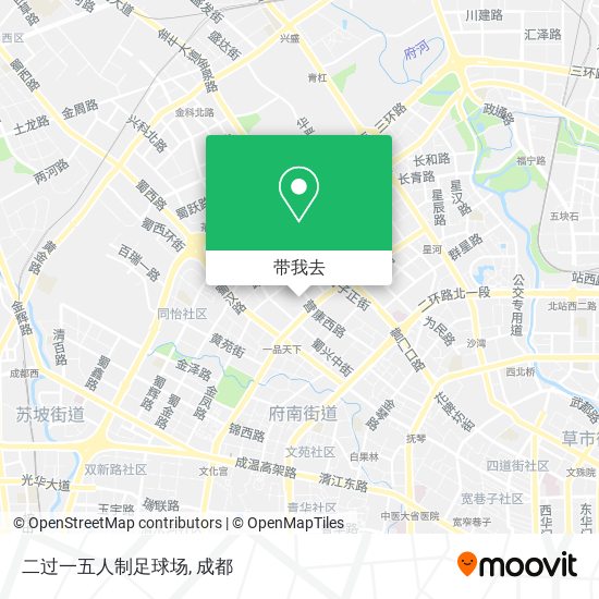 二过一五人制足球场地图