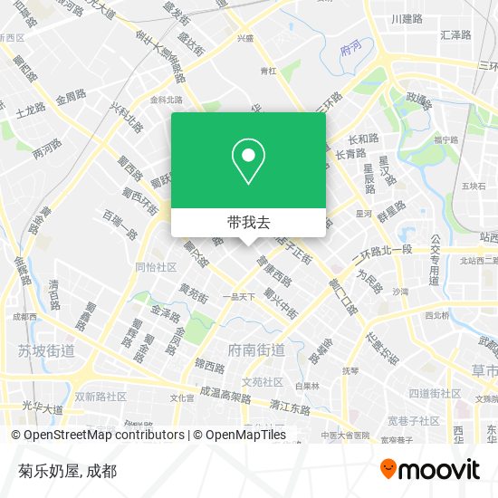 菊乐奶屋地图