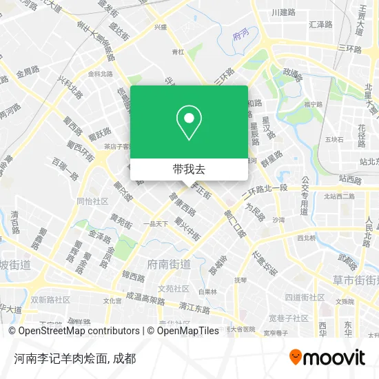 河南李记羊肉烩面地图