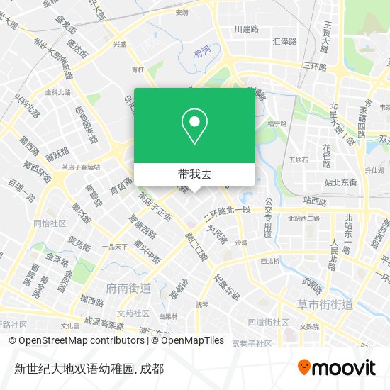 新世纪大地双语幼稚园地图