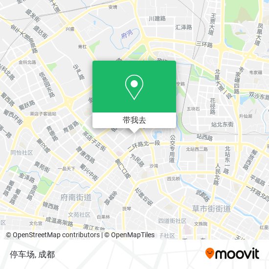 停车场地图