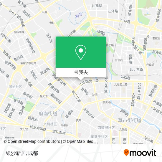 银沙新居地图