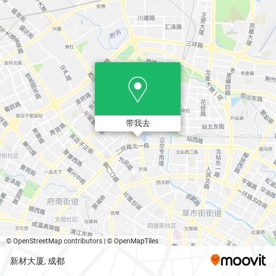 新材大厦地图
