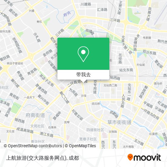 上航旅游(交大路服务网点)地图