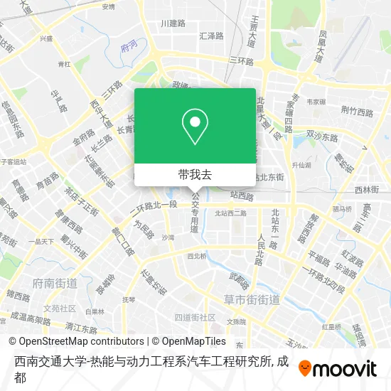西南交通大学-热能与动力工程系汽车工程研究所地图
