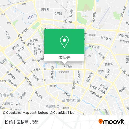 松鹤中医按摩地图