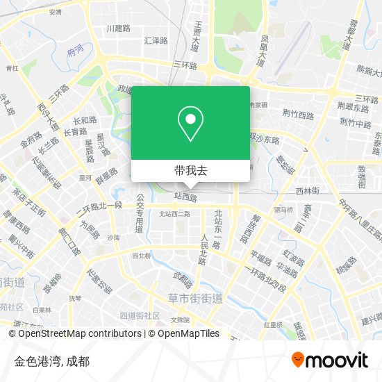 金色港湾地图