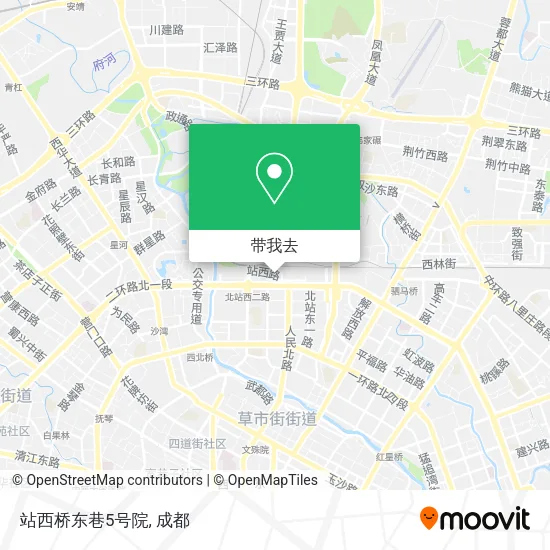 站西桥东巷5号院地图