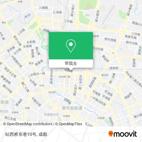 站西桥东巷10号地图
