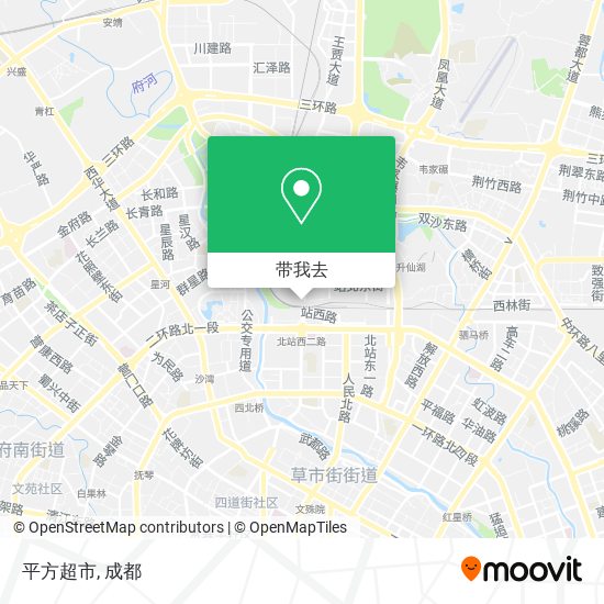 平方超市地图