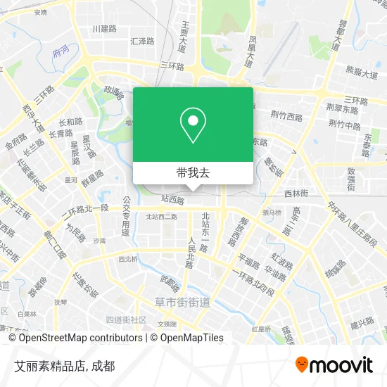 艾丽素精品店地图