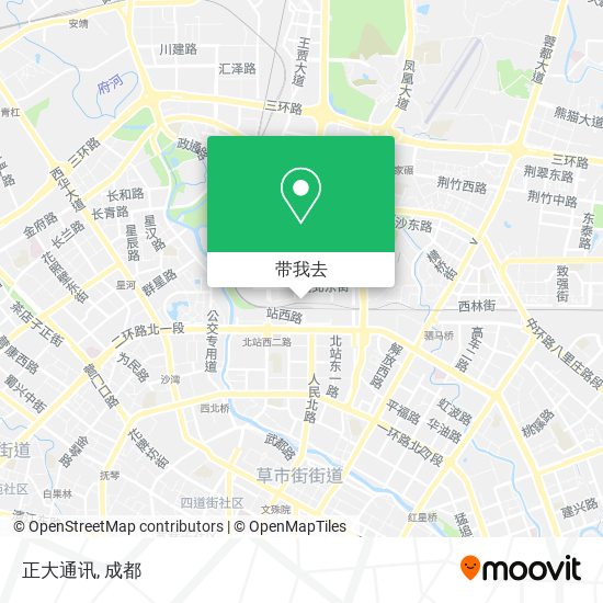 正大通讯地图