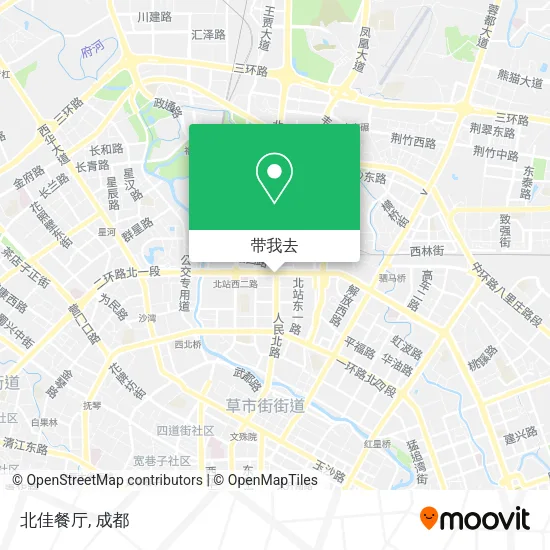 北佳餐厅地图