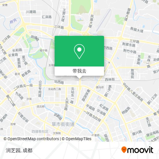 润芝园地图
