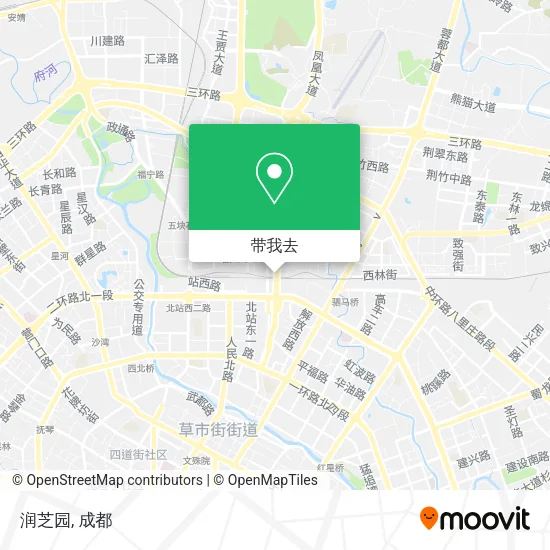 润芝园地图