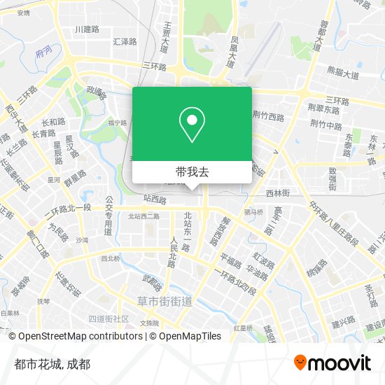 都市花城地图
