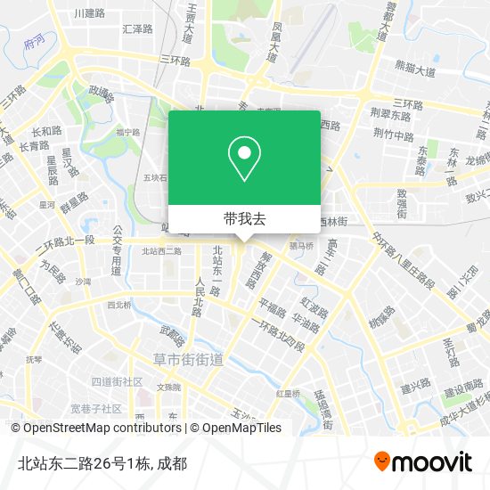 北站东二路26号1栋地图