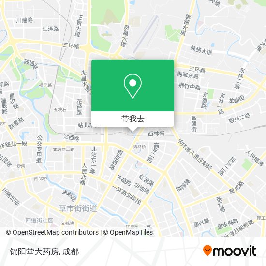 锦阳堂大药房地图