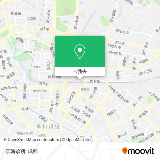 滨海诊所地图