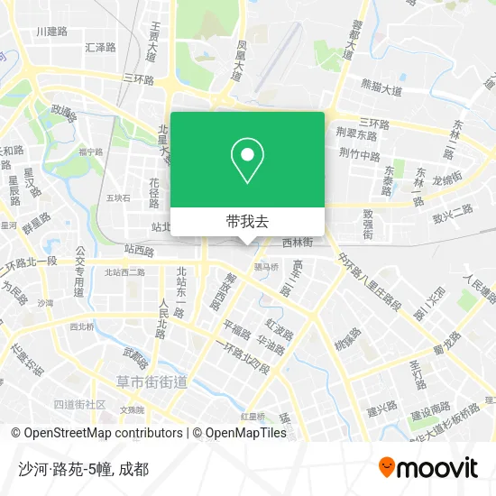 沙河·路苑-5幢地图