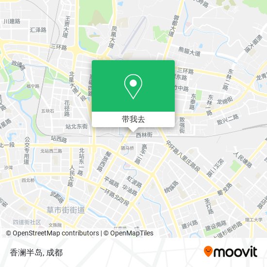 香澜半岛地图