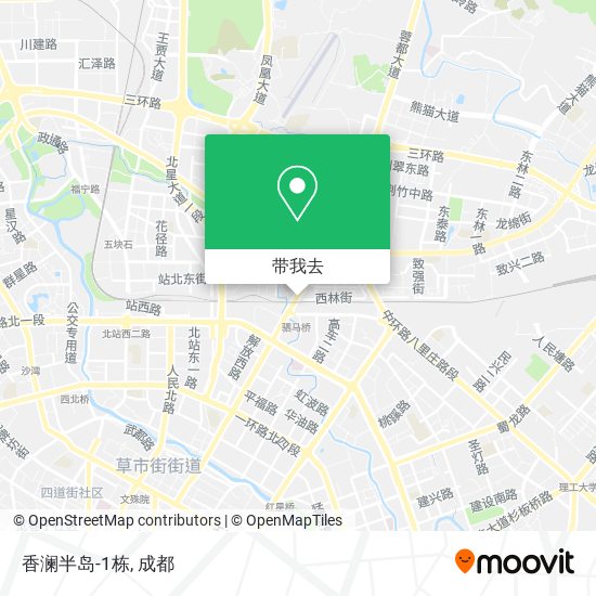 香澜半岛-1栋地图
