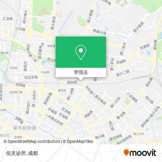 佰灵诊所地图