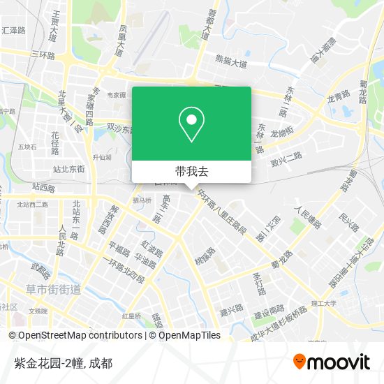 紫金花园-2幢地图