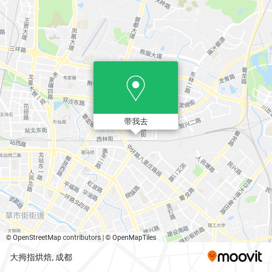 大拇指烘焙地图